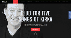 Desktop Screenshot of kirka.fi